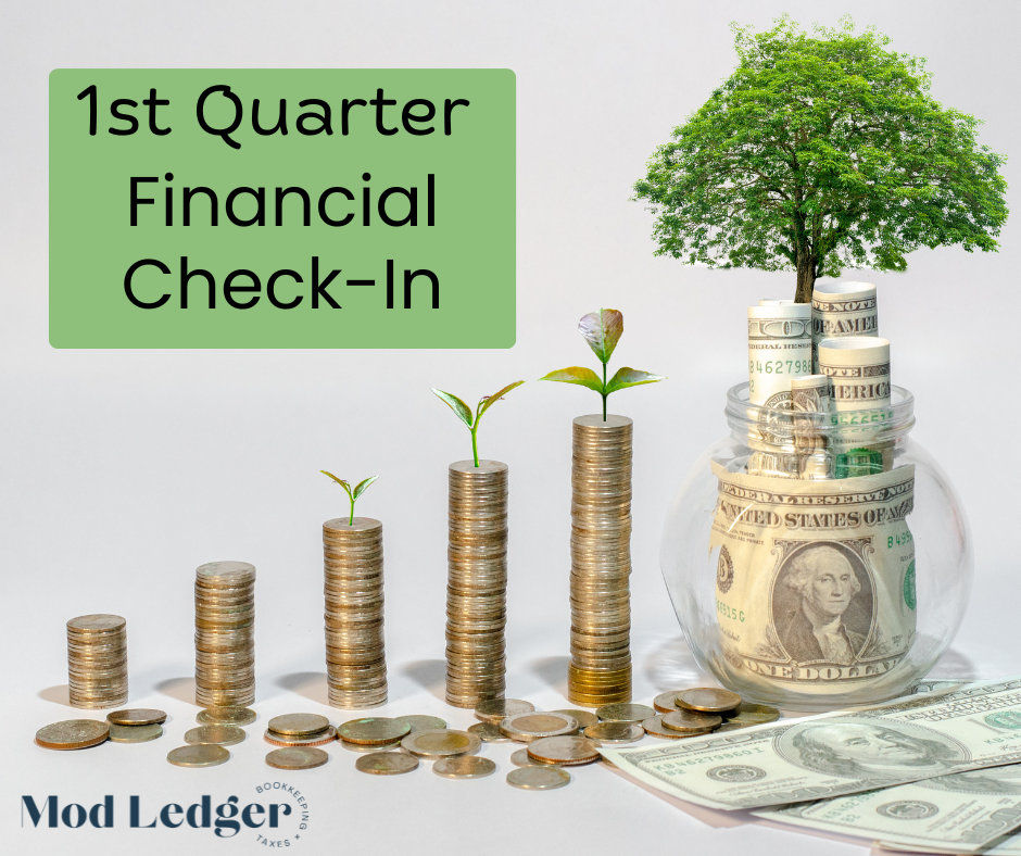 First-Quarter Financial Check-In